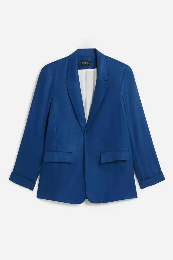 Cheap CAROLL Blazer Randine Femme Bleu