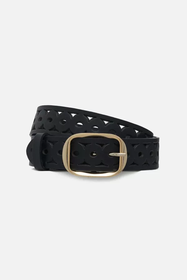 Fashion CAROLL Ceinture Brook Femme Noir