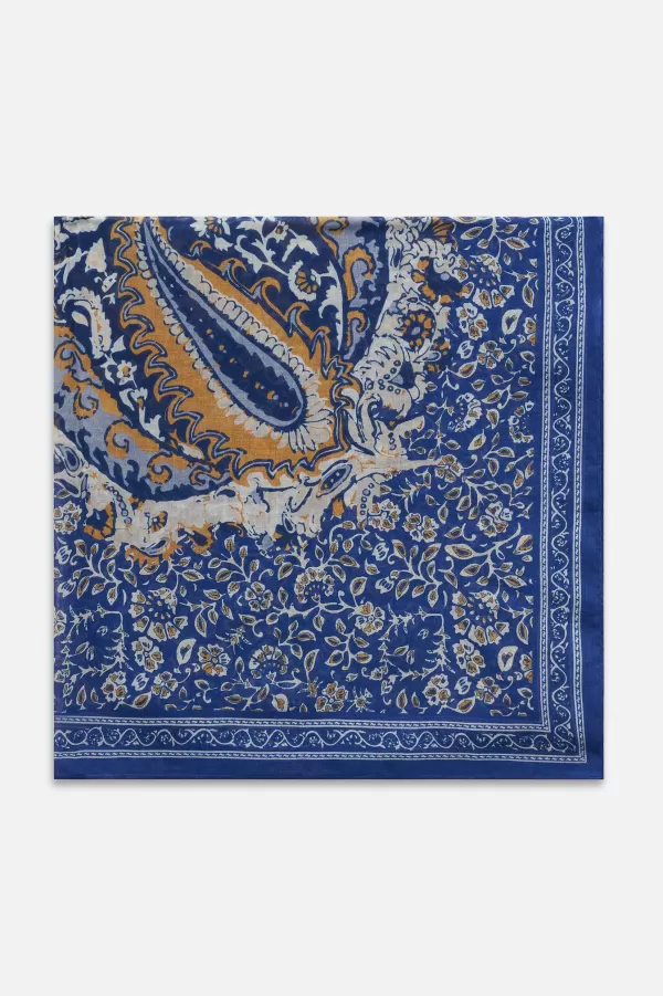 Shop CAROLL Foulard Lallie Femme Bleu Violet