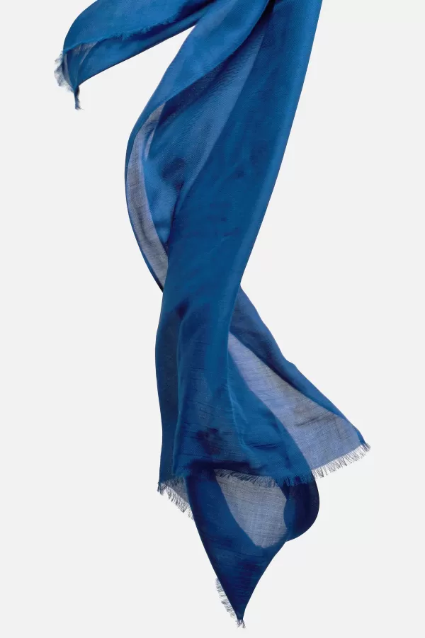 Clearance CAROLL Foulard Lazio Femme Bleu Marine