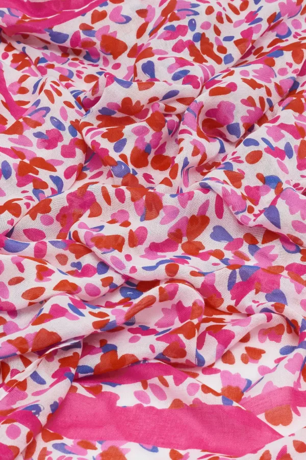 Flash Sale CAROLL Foulard Lucinda Femme Rose