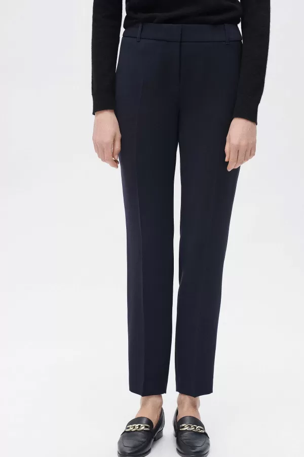 Cheap CAROLL Pantalon Pgautier Femme Bleu Marine