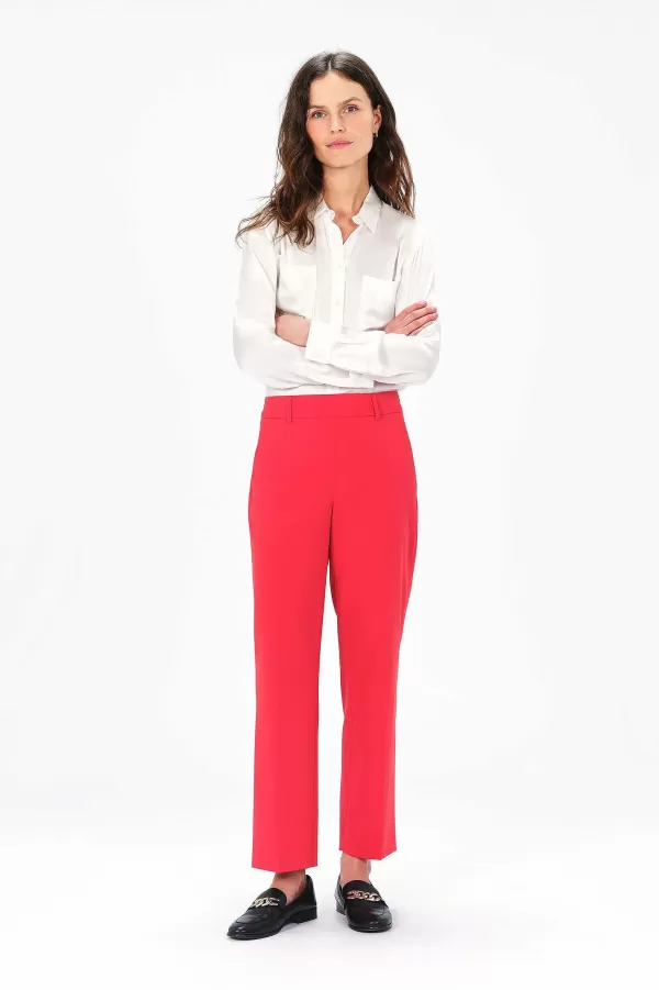 Hot CAROLL Pantalon Polga Femme Rouge