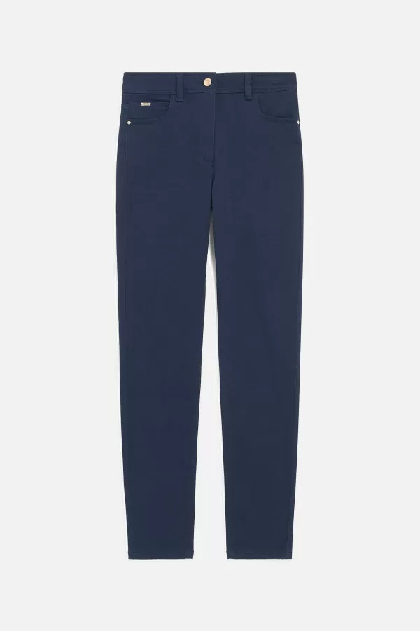 Store CAROLL Pantalon Pona Femme Bleu Marine