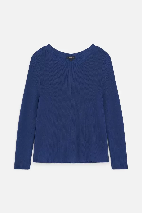 Flash Sale CAROLL Pull Marin Femme Bleu Marine