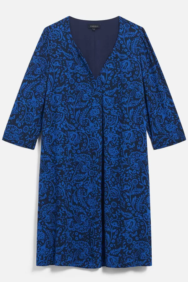 Store CAROLL Robe Minda2 Femme Bleu Marine