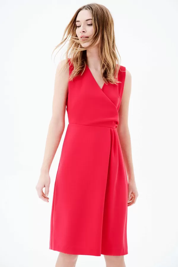 Shop CAROLL Robe Ricky Femme Rose Fushia