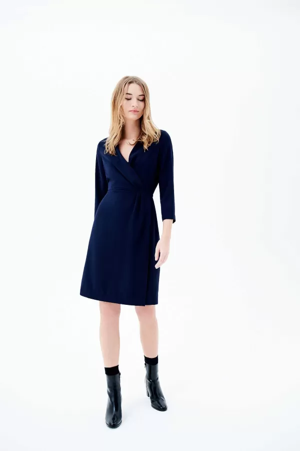 Sale CAROLL Robe Rim Femme Bleu Marine