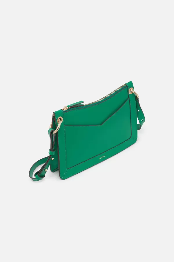 Fashion CAROLL Sac Siloe Femme Vert Menthe