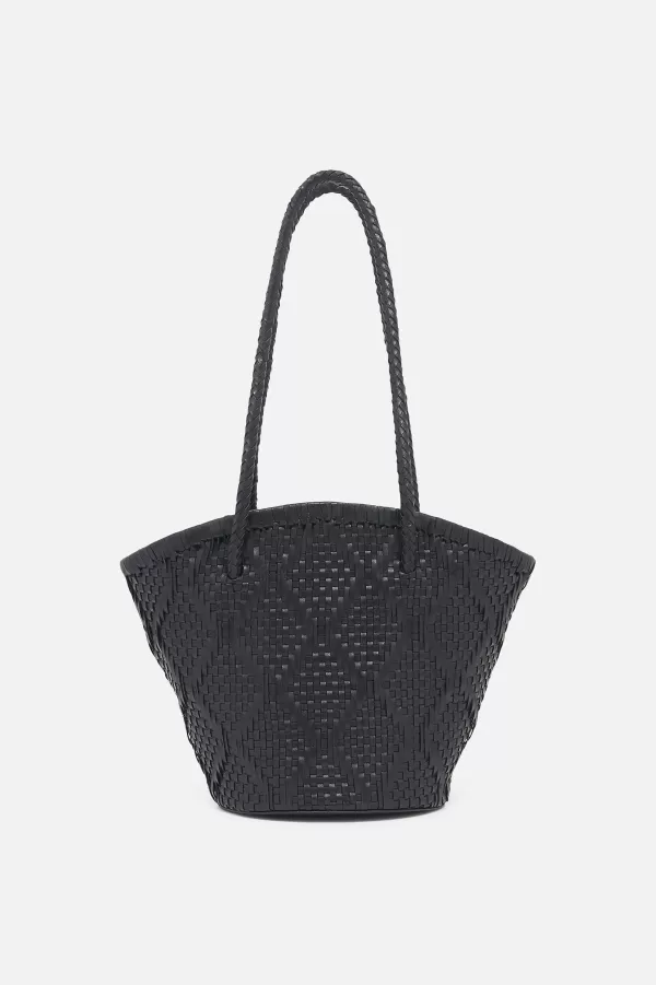 Fashion CAROLL Sac Stella 100 % Cuir Femme Noir