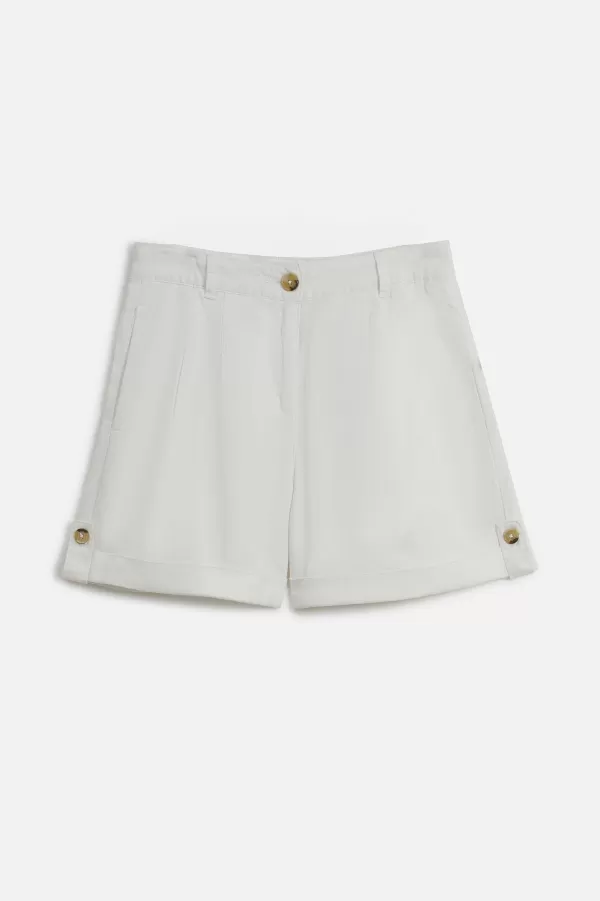 New CAROLL Short Castino Casual Femme Blanc