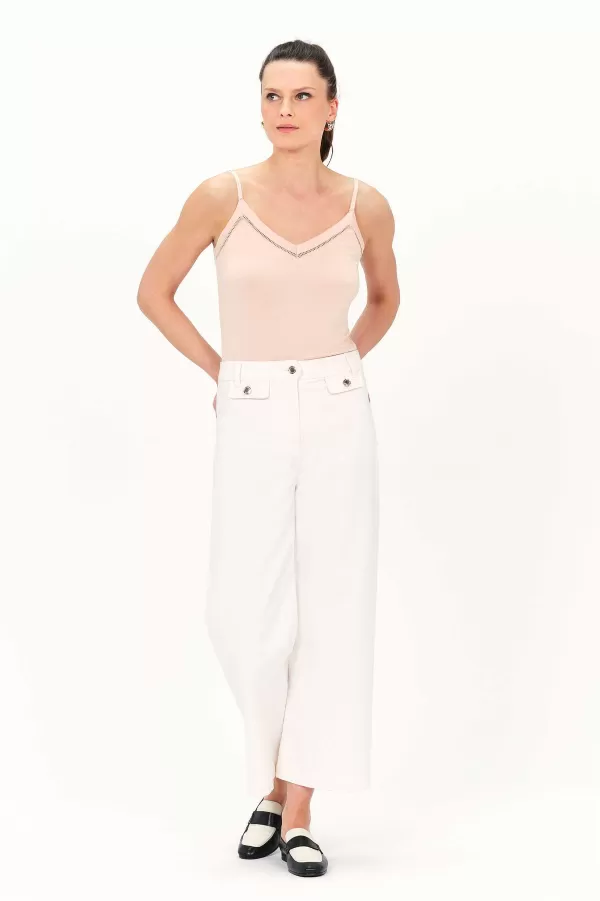 Outlet CAROLL Top Bea Femme Rose Pastel