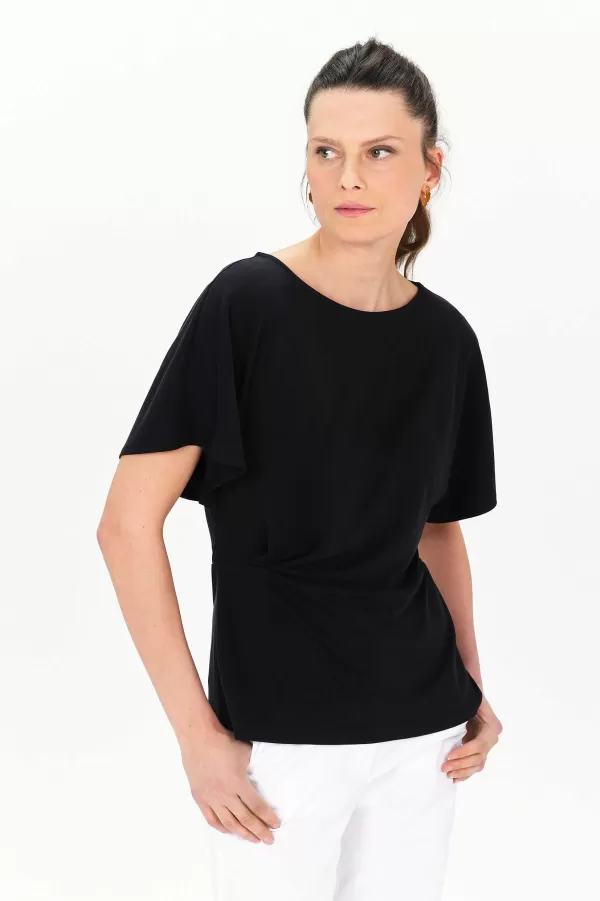 Cheap CAROLL T-Shirt Talice Femme Noir