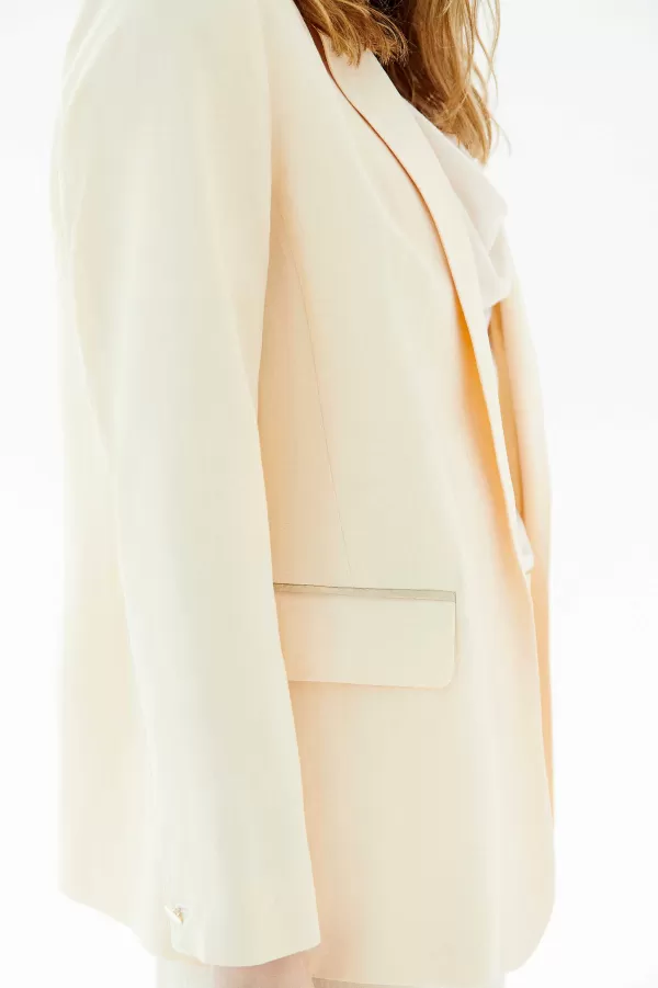 Sale CAROLL Veste Volute Femme Creme