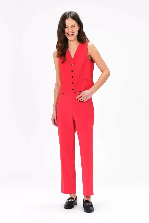 Hot CAROLL Veste Vouglas Femme Rouge